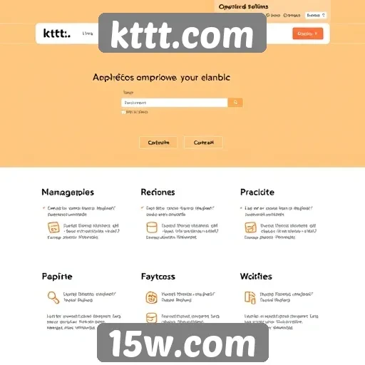 Avaliação da interface de usuário do site kttt.com